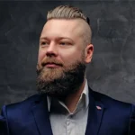 A stylish men with Short Hair