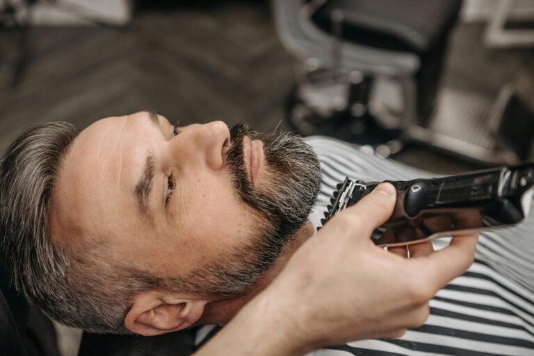 Barber with Hair Clippers