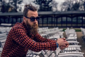 Man with Stylish Hairstyle