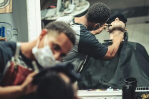 Men's Barbershop Interior
