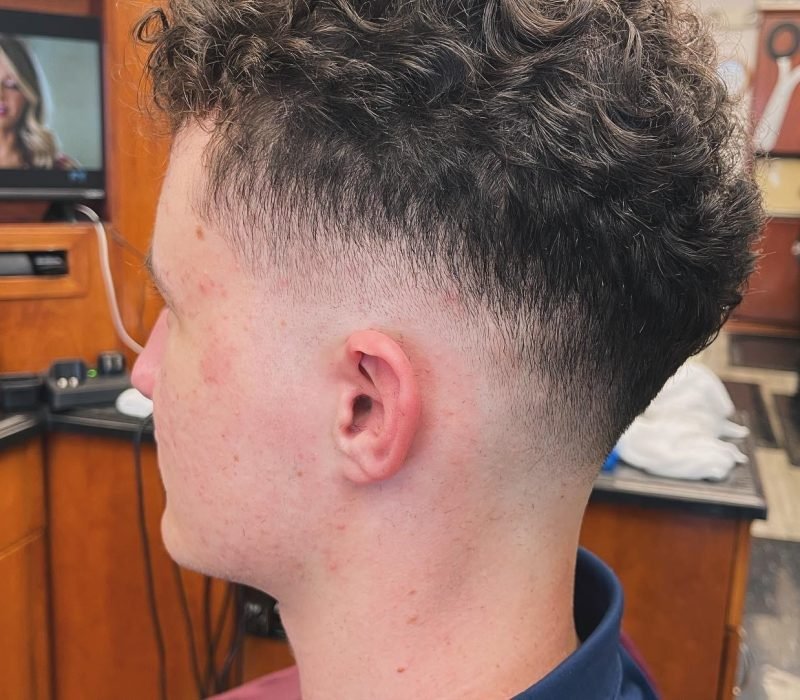 Fade haircut at Classic Barbershop Paradise Valley Village